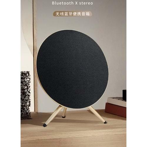 YK Design LP18 Creative 80W Flying Saucer Taşınabilir Subwoofer Bluetooth Hoparlör Üçayaklı