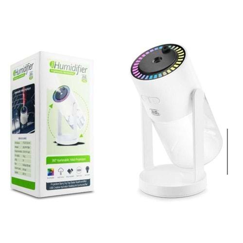 Subzero HM66 Humidifier Hava Nemlendirici Yıldız Projektör Işıklı Buhar Makinesi