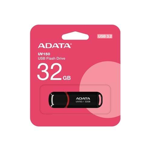ADATA UV150-32GB USB3.2 Gen1 Black Flash Bellek